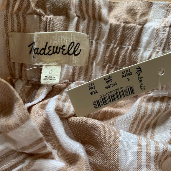 Madewell Smocked Huston Crop Pants | S - Picture 6 of 7